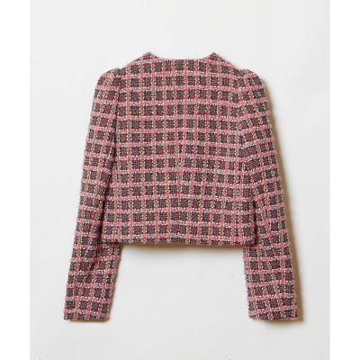 【ＬＯＵＬＯＵ　ＷＩＬＬＯＵＧＨＢＹ】ＴＯＵＲＮＩＥＲツイードショートジャケット