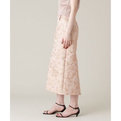 LOULOU WILLOUGHBY】シャトージャガードスカート LOULOU