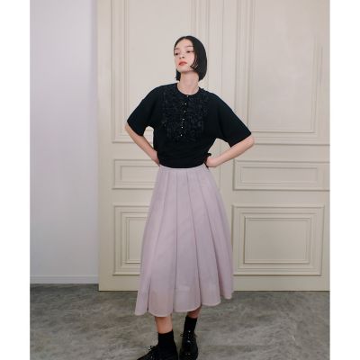 LOULOU WILLOUGHBY】ダブルラッセルシアースカート