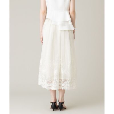 【ＬＯＵＬＯＵ　ＷＩＬＬＯＵＧＨＢＹ】レーシーチュールスカート