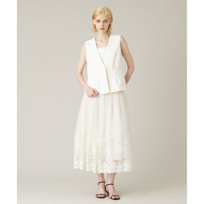 【ＬＯＵＬＯＵ　ＷＩＬＬＯＵＧＨＢＹ】レーシーチュールスカート