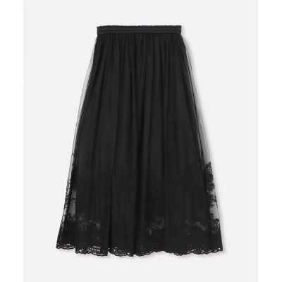 【ＬＯＵＬＯＵ　ＷＩＬＬＯＵＧＨＢＹ】レーシーチュールスカート
