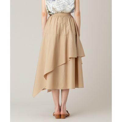 【ＬＯＵＬＯＵ　ＷＩＬＬＯＵＧＨＢＹ】イレギュラーラッフルスカート