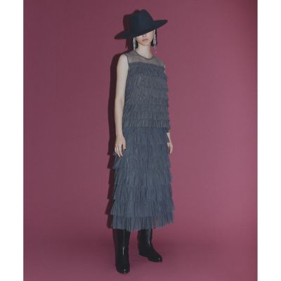 LOULOU WILLOUGHBY】ティアードチュール