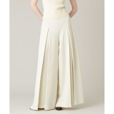 【ＬＯＵＬＯＵ　ＷＩＬＬＯＵＧＨＢＹ】ジョーゼットタックワイドパンツ