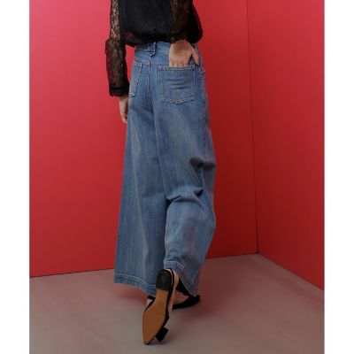 【ＬＯＵＬＯＵ　ＷＩＬＬＯＵＧＨＢＹ】デニムバギーパンツ