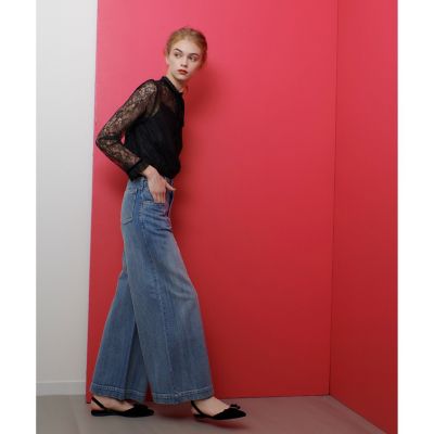 【ＬＯＵＬＯＵ　ＷＩＬＬＯＵＧＨＢＹ】デニムバギーパンツ