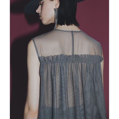 【ＬＯＵＬＯＵ　ＷＩＬＬＯＵＧＨＢＹ】チュールブラウス