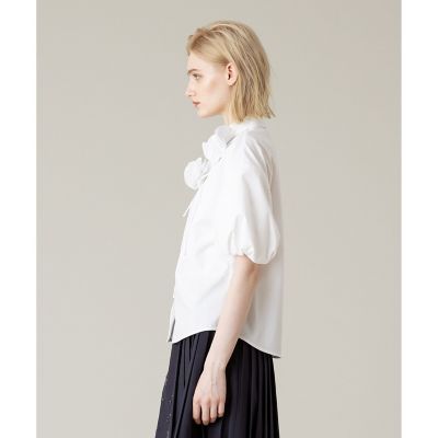 【ＬＯＵＬＯＵ　ＷＩＬＬＯＵＧＨＢＹ】コサージュシャツ