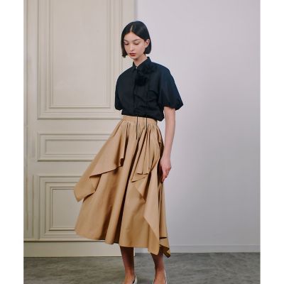 【ＬＯＵＬＯＵ　ＷＩＬＬＯＵＧＨＢＹ】コサージュシャツ