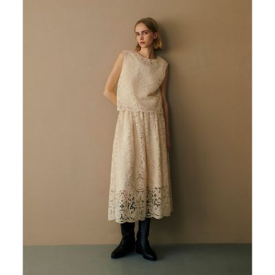 【ＬＯＵＬＯＵ　ＷＩＬＬＯＵＧＨＢＹ】モール刺繍ブラウス