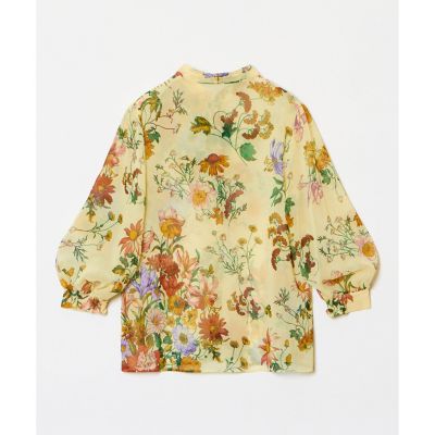 【ＬＯＵＬＯＵ　ＷＩＬＬＯＵＧＨＢＹ】ＲＡＴＴＩシフォンフラワープリントブラウス