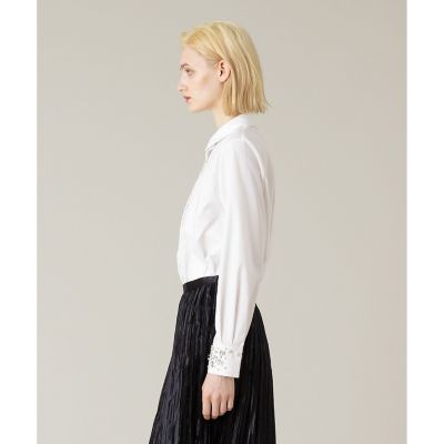 【ＬＯＵＬＯＵ　ＷＩＬＬＯＵＧＨＢＹ】ビジューカフシャツ