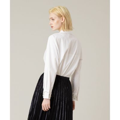 【ＬＯＵＬＯＵ　ＷＩＬＬＯＵＧＨＢＹ】ビジューカフシャツ