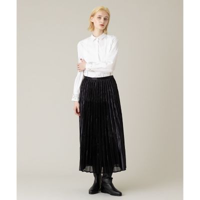 【ＬＯＵＬＯＵ　ＷＩＬＬＯＵＧＨＢＹ】ビジューカフシャツ