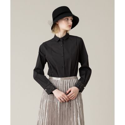 【ＬＯＵＬＯＵ　ＷＩＬＬＯＵＧＨＢＹ】ビジューカフシャツ