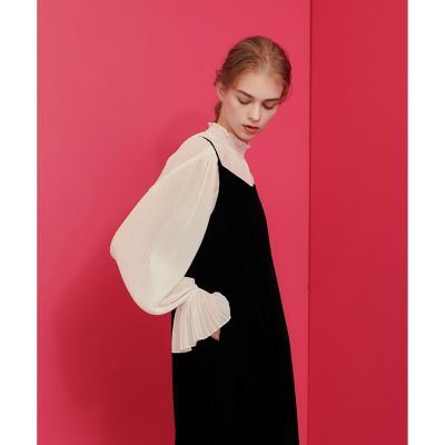 【ＬＯＵＬＯＵ　ＷＩＬＬＯＵＧＨＢＹ】プリーツシアーブラウス