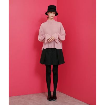 【ＬＯＵＬＯＵ　ＷＩＬＬＯＵＧＨＢＹ】プリーツシアーブラウス