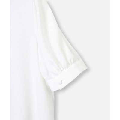 【ＬＯＵＬＯＵ　ＷＩＬＬＯＵＧＨＢＹ】◇フロントタックラッフル半袖ブラウス