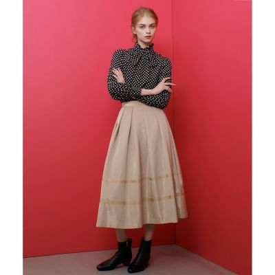 【ＬＯＵＬＯＵ　ＷＩＬＬＯＵＧＨＢＹ】◇　デシンドットフリルボウタイブラウス