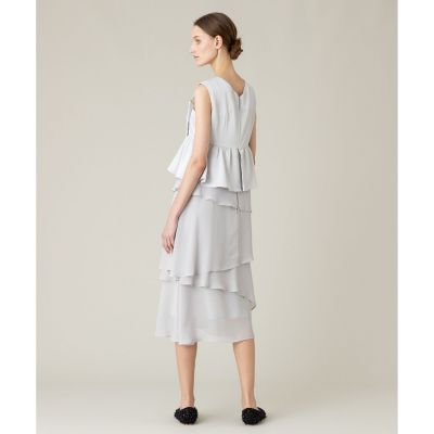【LOULOU WILLOUGHBY】シフォンミーリアワンピース LOULOU WILLOUGHBY】シフォンミーリアワンピース|allureville