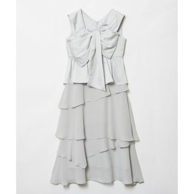 LOULOU WILLOUGHBY】シフォンミーリアワンピース