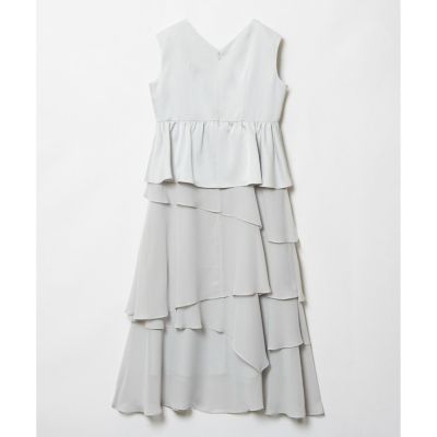 LOULOU WILLOUGHBY】シフォンミーリアワンピース