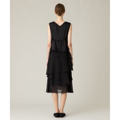 【LOULOU WILLOUGHBY】シフォンミーリアワンピース LOULOU WILLOUGHBY】アシメフリルワンピース|allureville