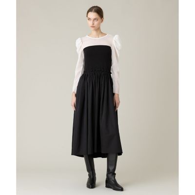【ＬＯＵＬＯＵ　ＷＩＬＬＯＵＧＨＢＹ】ビスチェニットワンピース