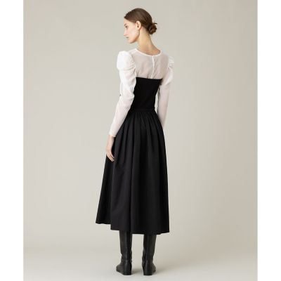 【ＬＯＵＬＯＵ　ＷＩＬＬＯＵＧＨＢＹ】ビスチェニットワンピース