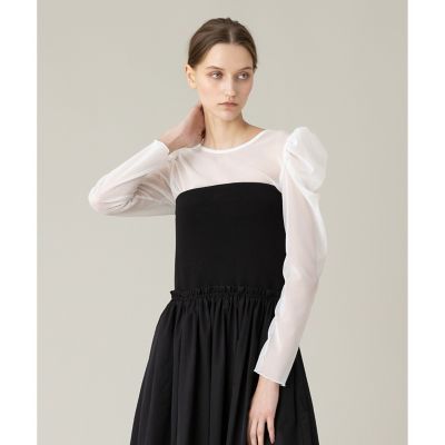 【ＬＯＵＬＯＵ　ＷＩＬＬＯＵＧＨＢＹ】ビスチェニットワンピース