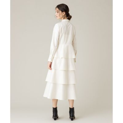 【ＬＯＵＬＯＵ　ＷＩＬＬＯＵＧＨＢＹ】グロッシーツイルティアードワンピース