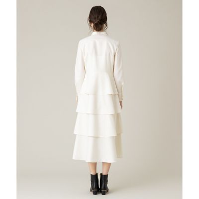 【ＬＯＵＬＯＵ　ＷＩＬＬＯＵＧＨＢＹ】グロッシーツイルティアードワンピース