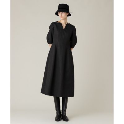LOULOU WILLOUGHBY】グロッシージャガードワンピース