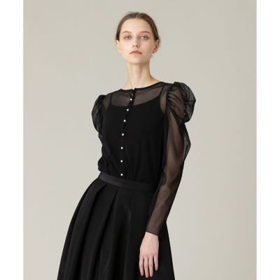 【ＬＯＵＬＯＵ　ＷＩＬＬＯＵＧＨＢＹ】ドットチュールジコスリーブプルオーバー