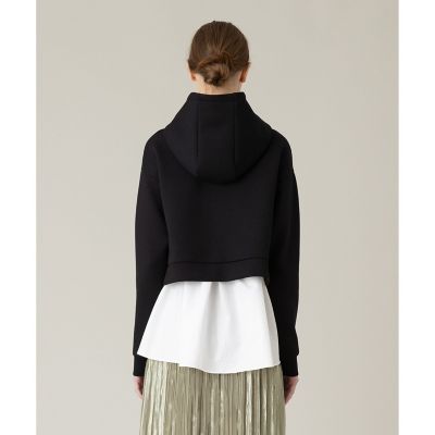 【ＬＯＵＬＯＵ　ＷＩＬＬＯＵＧＨＢＹ】タフタペプラムレイヤードフーディー