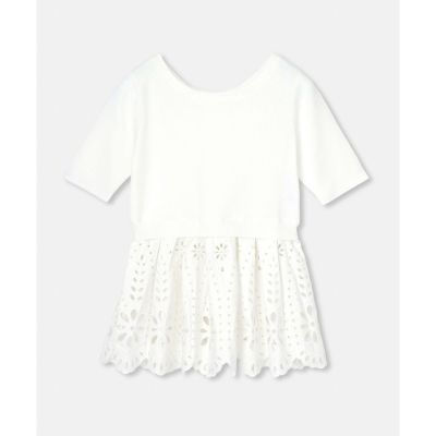 【ＬＯＵＬＯＵ　ＷＩＬＬＯＵＧＨＢＹ】アイレットレースペプラムプルオーバー