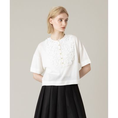 【ＬＯＵＬＯＵ　ＷＩＬＬＯＵＧＨＢＹ】フローラルフロントプルオーバー