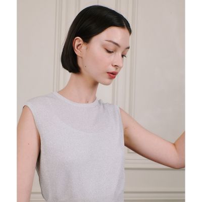 【ＬＯＵＬＯＵ　ＷＩＬＬＯＵＧＨＢＹ】リブコルセットラメプルオーバー