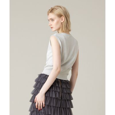 【ＬＯＵＬＯＵ　ＷＩＬＬＯＵＧＨＢＹ】リブコルセットラメプルオーバー