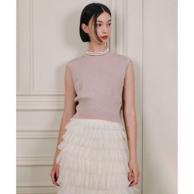 【ＬＯＵＬＯＵ　ＷＩＬＬＯＵＧＨＢＹ】リブコルセットラメプルオーバー