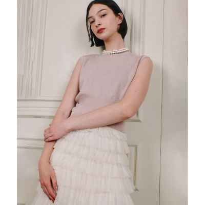 【ＬＯＵＬＯＵ　ＷＩＬＬＯＵＧＨＢＹ】リブコルセットラメプルオーバー