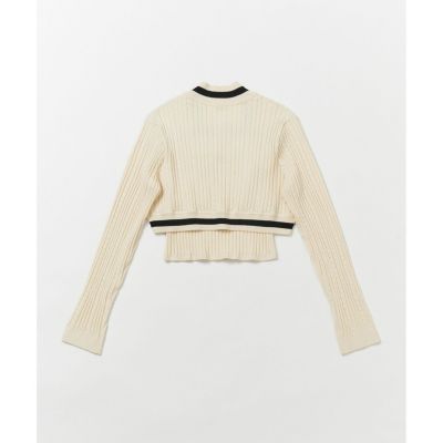【ＬＯＵＬＯＵ　ＷＩＬＬＯＵＧＨＢＹ】ビスチェボレロニット