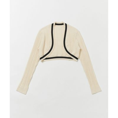 【ＬＯＵＬＯＵ　ＷＩＬＬＯＵＧＨＢＹ】ビスチェボレロニット