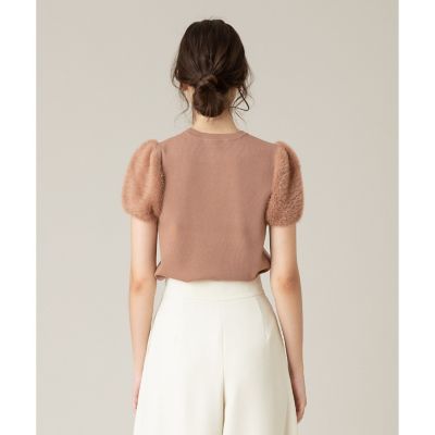【ＬＯＵＬＯＵ　ＷＩＬＬＯＵＧＨＢＹ】フェザースリーブプルオーバー