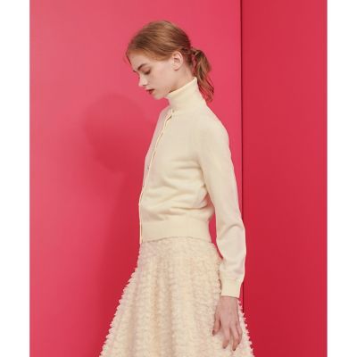 【ＬＯＵＬＯＵ　ＷＩＬＬＯＵＧＨＢＹ】エクストラファインメリノ　カーディガン