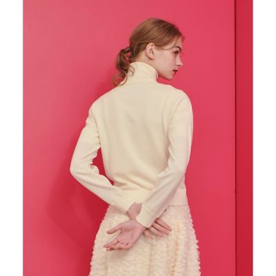 【ＬＯＵＬＯＵ　ＷＩＬＬＯＵＧＨＢＹ】エクストラファインメリノ　カーディガン