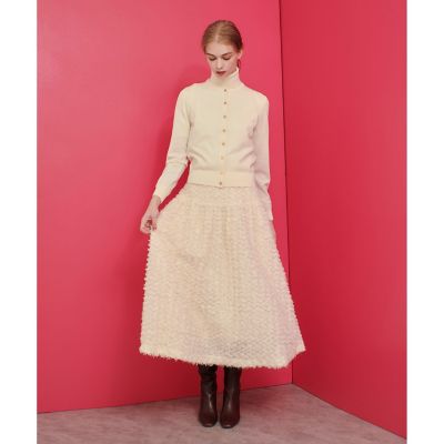 【ＬＯＵＬＯＵ　ＷＩＬＬＯＵＧＨＢＹ】エクストラファインメリノ　カーディガン