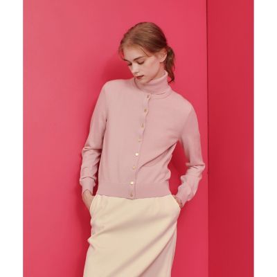 【ＬＯＵＬＯＵ　ＷＩＬＬＯＵＧＨＢＹ】エクストラファインメリノ　カーディガン