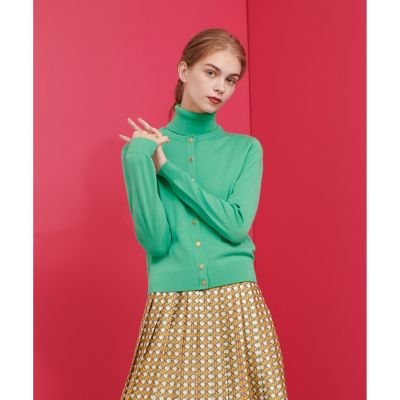 【ＬＯＵＬＯＵ　ＷＩＬＬＯＵＧＨＢＹ】エクストラファインメリノ　カーディガン